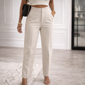 Rosalie | Pantalón Ivory Tailored