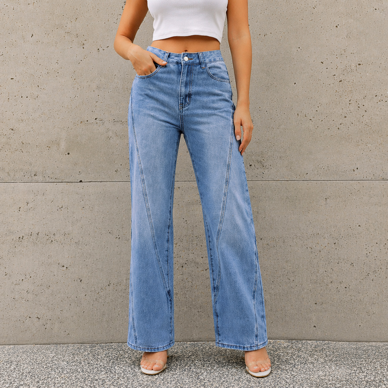Elena |Jeans de Tiro Alto